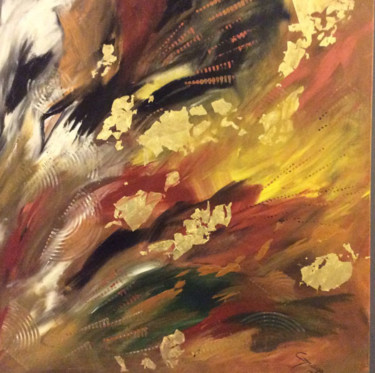 Pittura intitolato "VISIONE D'AUTUNNO" da Grazia Golia (GRAGO), Opera d'arte originale, Acrilico