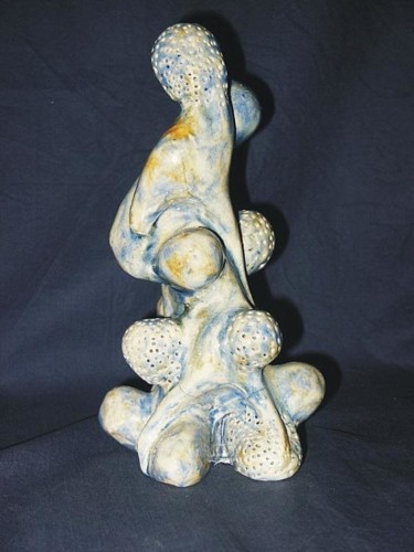 Sculpture titled "Pensieri" by Grazia Gravina, Original Artwork