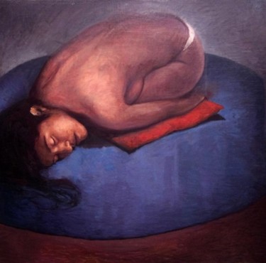 Painting titled "Yolanda I" by Antonio Graziano, Original Artwork