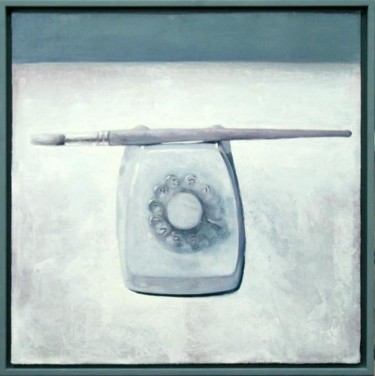 Pittura intitolato "Telefono" da Antonio Graziano, Opera d'arte originale