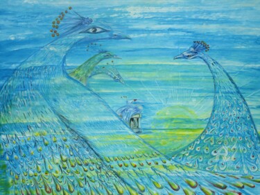 Peinture intitulée "intoxication counte…" par Grazyna Hajewski, Œuvre d'art originale, Aquarelle