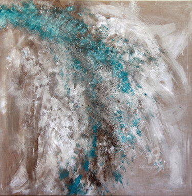 Peinture intitulée "Tombé du ciel" par Sylvie Penet, Œuvre d'art originale