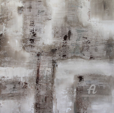 Peinture intitulée "White Day" par Sylvie Penet, Œuvre d'art originale