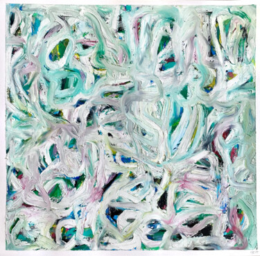 Peinture intitulée "Chlorine II" par Greg Bryce, Œuvre d'art originale, Huile