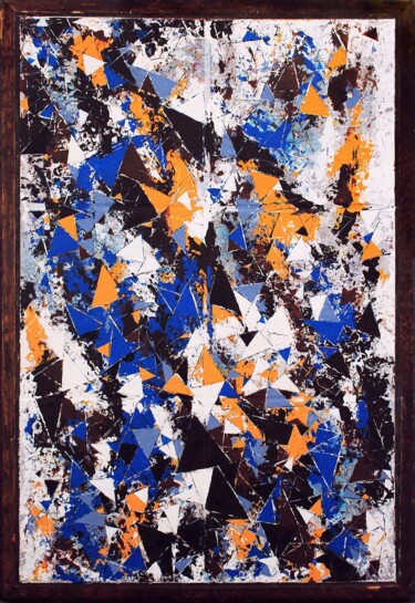 Malarstwo zatytułowany „Tide / Fracture 3” autorstwa Greg Bryce, Oryginalna praca, Akryl