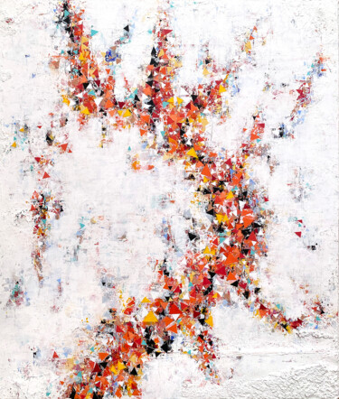 Schilderij getiteld "XXIII" door Greg Bryce, Origineel Kunstwerk, Acryl Gemonteerd op Houten paneel