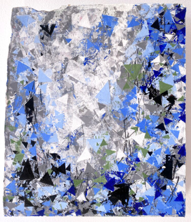 Картина под названием "Amnis / Fracture XV…" - Greg Bryce, Подлинное произведение искусства, Акрил Установлен на Другая жест…