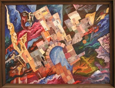Painting titled "Argument" by Gregory Borin, Original Artwork