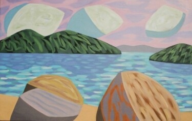 Картина под названием "Summer Days" - Gregg Simpson, Подлинное произведение искусства, Масло