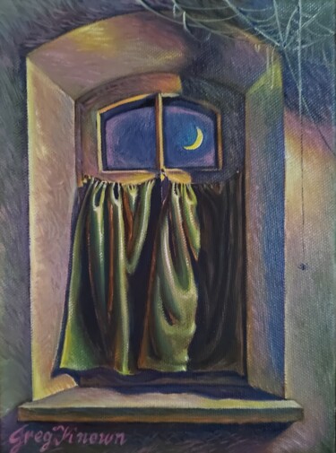 Картина под названием "Loneliness" - Greg Known, Подлинное произведение искусства, Масло
