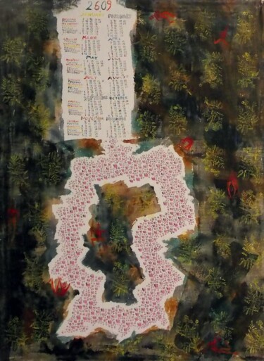 Malerei mit dem Titel "2609-Longan-Allemag…" von Grégoire Koutsandréou, Original-Kunstwerk, Acryl