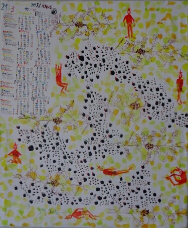 Peinture intitulée "2043 -B Acacia derw…" par Grégoire Koutsandréou, Œuvre d'art originale, Acrylique