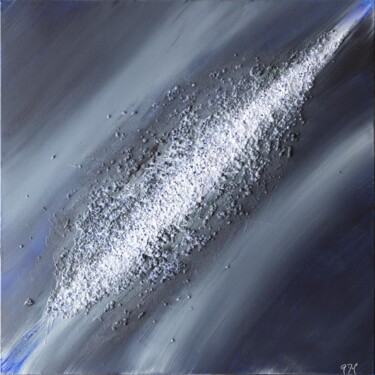 Картина под названием "Bluestones321" - Gregory Delnatte, Подлинное произведение искусства, Акрил