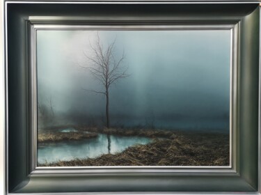 Картина под названием "ALDER - oil on canv…" - Gregory King (Grzegorz Król), Подлинное произведение искусства, Масло