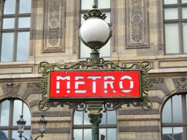 Photography titled "Métro." by Grégory Lejeune, Original Artwork