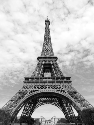 Photographie intitulée "Tour Eiffel I" par Grégory Lejeune, Œuvre d'art originale