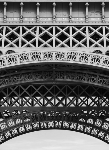 Photographie intitulée "Tour Eiffel III" par Grégory Lejeune, Œuvre d'art originale