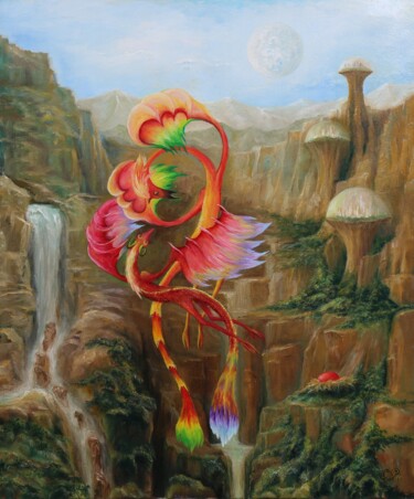 Painting titled "Gregory Pyra Piro p…" by Gregory Pyra Piro, Original Artwork, Oil Mounted on Wood Stretcher frame