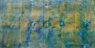 Malerei mit dem Titel "abstraction" von Gregory Roshan Vider, Original-Kunstwerk