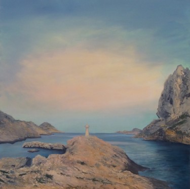 Peinture intitulée "La baie des Singes 2" par Valérie Gremmo, Œuvre d'art originale, Acrylique