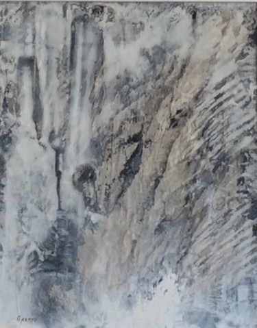 Painting titled "Abstraction one" by Valérie Gremmo, Original Artwork