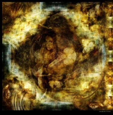 Digitale Kunst mit dem Titel "The amulet of the t…" von Gregor Scharff, Original-Kunstwerk