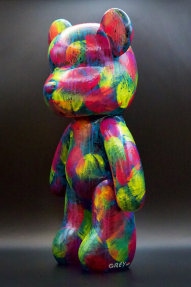 Sculpture titled "PANCAKE" by Grey Pop Art, Original Artwork, Acrylic