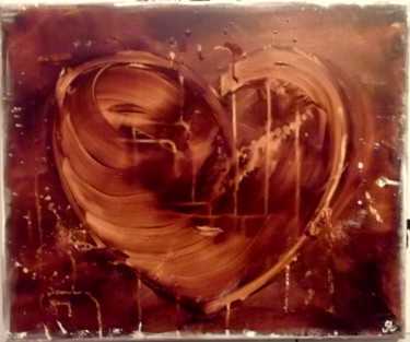 Peinture intitulée "Cuore Fondente" par Gribouill'Art, Œuvre d'art originale, Autre