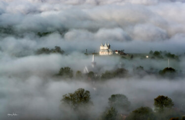 Photography titled "Horizontal Clouds" by Grigore Roibu, Original Artwork, Digital Photography
