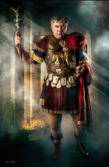 Fotografia intitolato "Imperator Traianus" da Grigore Roibu, Opera d'arte originale, Fotografia digitale