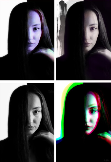 Photography titled "Quadriptych" by Grigore Roibu, Original Artwork, Digital Photography