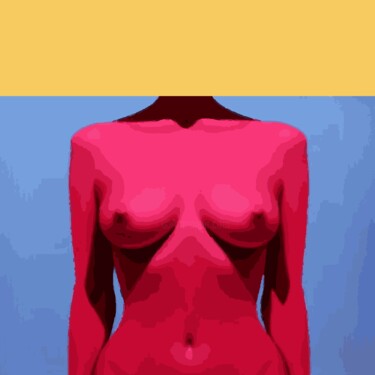 Malerei mit dem Titel "Yellow rectangle /…" von Grigoriy Kiryanov (Mr. Greg), Original-Kunstwerk, Acryl Auf Keilrahmen aus H…