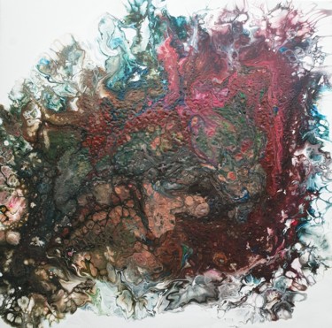 Painting titled "Supernova" by Roberto Grilli, Original Artwork, Acrylic