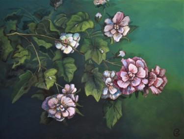 Malarstwo zatytułowany „Flowers” autorstwa Grigorii Zulkarniaev, Oryginalna praca, Akryl