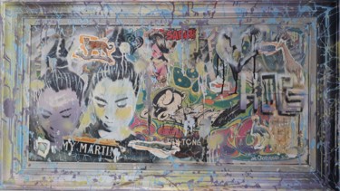 Peinture intitulée "safari-remy-martin-…" par Groovy, Œuvre d'art originale, Acrylique