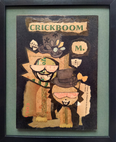 Collages titulada "Famille Crickboom" por Grotesk, Obra de arte original, Collages