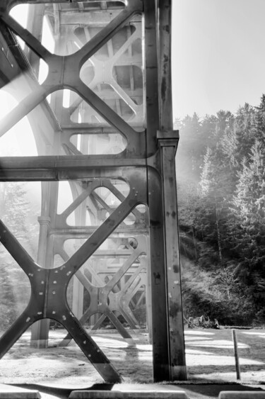 Photography titled "Cape Creek Bridge (…" by Citellus, Original Artwork, Digital Photography