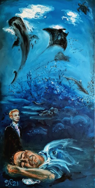 Pittura intitolato "Sweet Dreams" da Peter Grundtner, Opera d'arte originale, Olio
