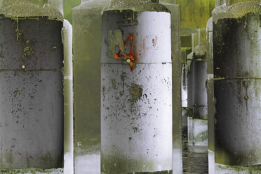 Photographie intitulée "columns 8" par Harry Gruenert, Œuvre d'art originale, Photographie numérique