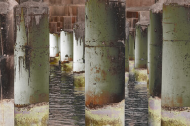 Photographie intitulée "columns 10" par Harry Gruenert, Œuvre d'art originale, Photographie numérique