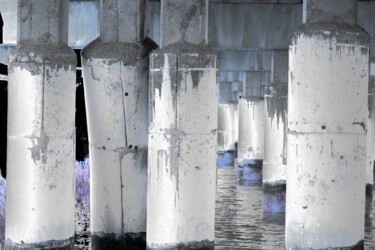 Fotografía titulada "columns 11" por Harry Gruenert, Obra de arte original, Fotografía digital