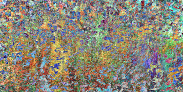Digitale Kunst mit dem Titel "Garden of Life #1" von Grymc, Original-Kunstwerk, Digitale Malerei