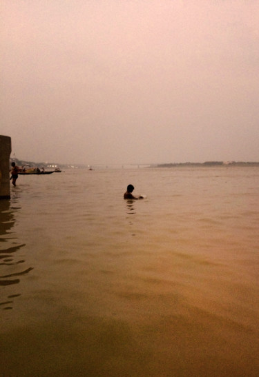 Fotografía titulada "Varanasi 2 - n°1/10" por Gilles Prevot, Obra de arte original, Fotografía digital
