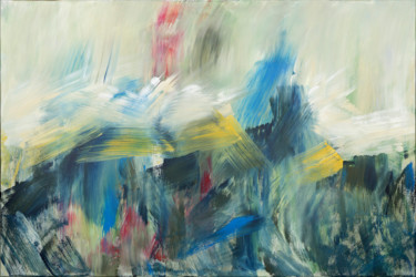 Bewegung Malerei mit dem Titel "Bewegung" von Gregor Stäuble, Original-Kunstwerk, Acryl