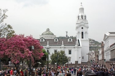 Photography titled "Quito, Ecuador. Igl…" by Guillermo Aurelio Barón Cabut, Original Artwork