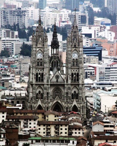 Photographie intitulée "Quito, Ecuador. Bas…" par Guillermo Aurelio Barón Cabut, Œuvre d'art originale