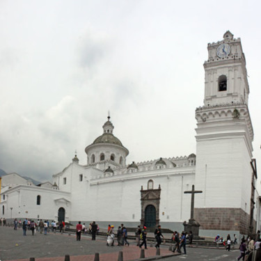 Photographie intitulée "Quito, Ecuador. Igl…" par Guillermo Aurelio Barón Cabut, Œuvre d'art originale