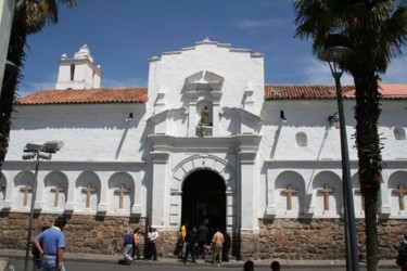 Photography titled "Sucre, Bolivia. igl…" by Guillermo Aurelio Barón Cabut, Original Artwork