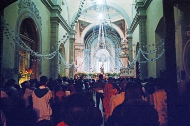 Fotografía titulada "Oaxaca, México. Igl…" por Guillermo Aurelio Barón Cabut, Obra de arte original