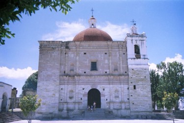 Photography titled "Mitla, México. Igle…" by Guillermo Aurelio Barón Cabut, Original Artwork